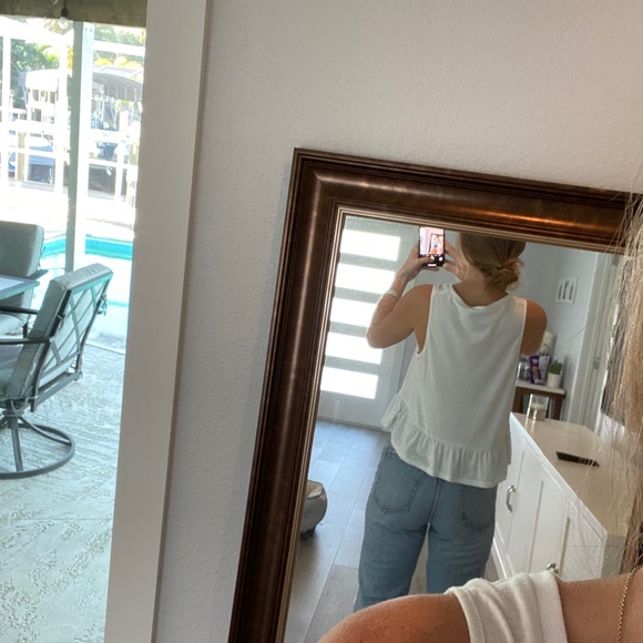 Lulus babydoll deep v tank - Picture 2 of 2